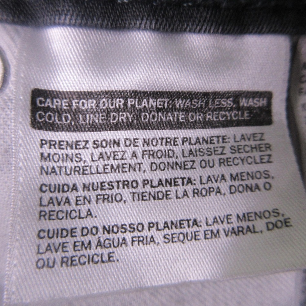 Levis 511 Jeans Mens 32x30 Gray Slim Fit Straight Leg Denim Charcoal Wash Cotton - Picture 6 of 9